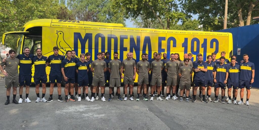 modena calcio ritiro